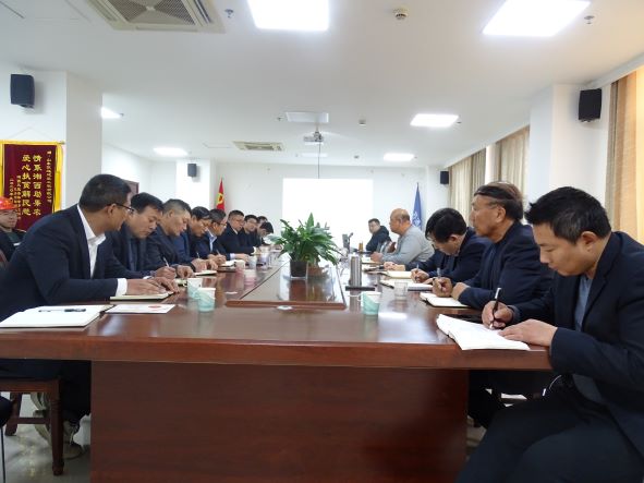 市住建局至我公司進行安全生產(chǎn)知識指導和培訓